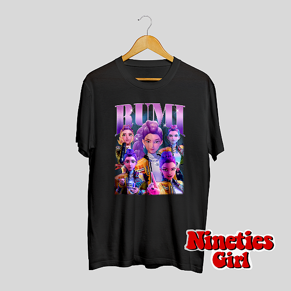 Camiseta Rumi – Guerreiras do K-Pop