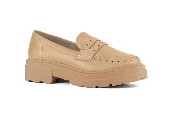Mocassim Tratorado Nude