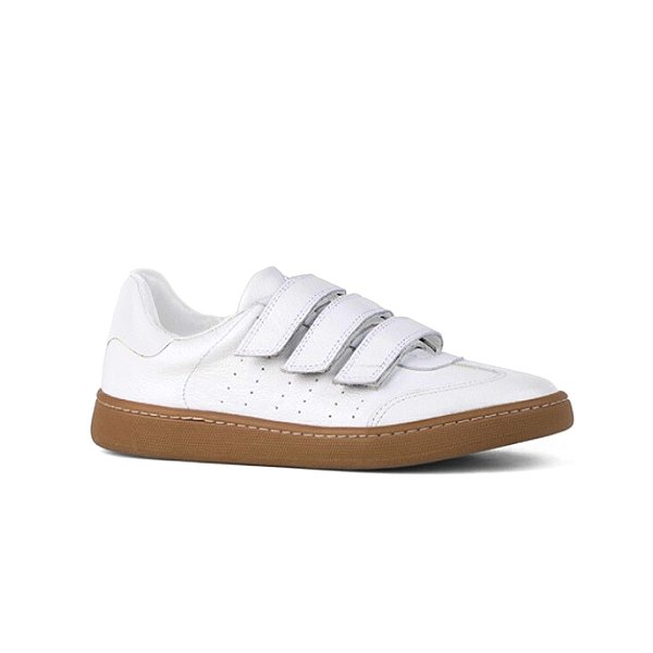Tênis em Couro Velcro