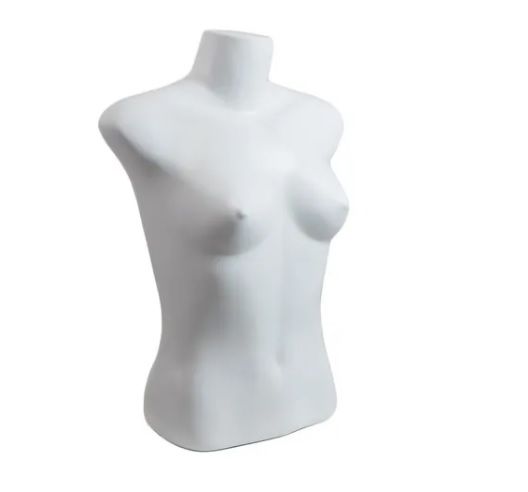 Manequim Busto Feminino Branco