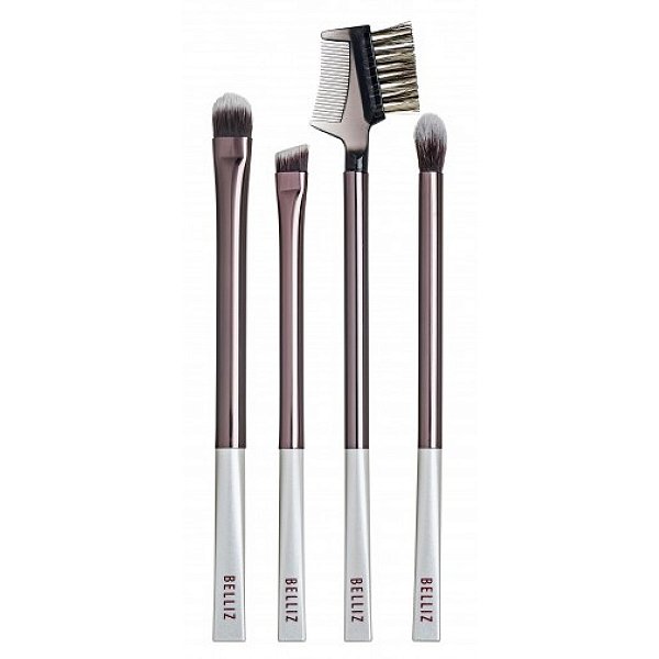 Conjunto de pincéis Unique para olhos c/ 4 unid