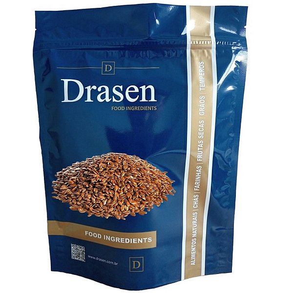 Semente de Linhaça Marrom - Drasen Food