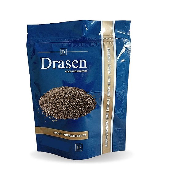 Semente de Chia Comercial - Drasen Food
