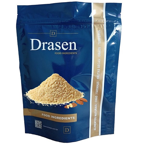 Farinha de Amêndoas Sem Pele - Drasen Food