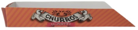 EMBALAGEM PARA CHURROS - PCT 50 UND
