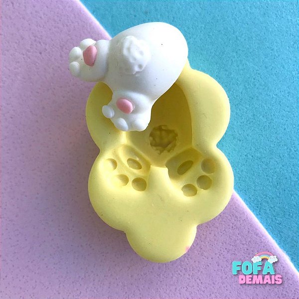 Molde de Silicone Bumbum de Coelho (Páscoa) Molde para Biscuit Molde para Confeitaria MOL0020
