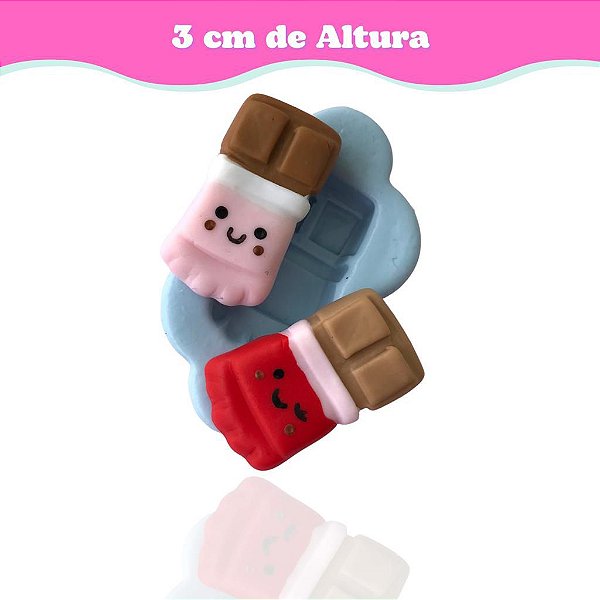 Molde de Silicone Chocolate Cute(Páscoa) MOL0022