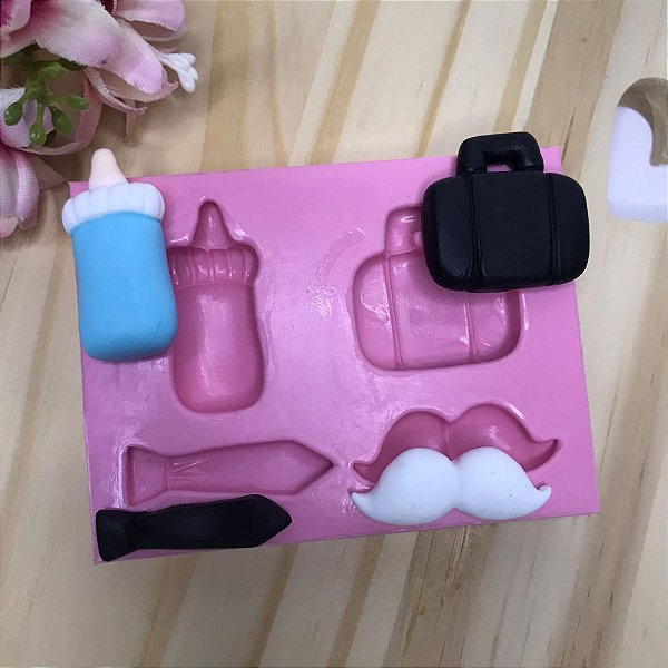 Molde de Silicone Poderoso Chefinho Velas MOL469