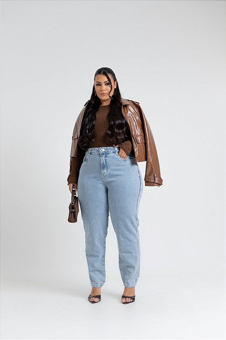 CALÇA MOM PLUS