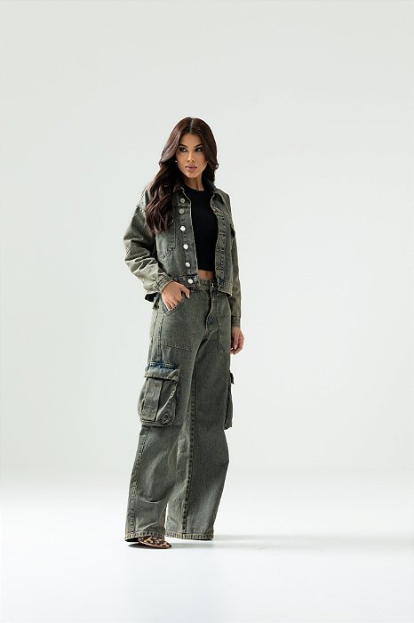CALÇA CARGO NEW SUJINHO