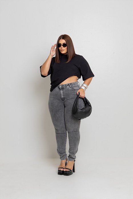 CALÇA SKINNY  VINTAGE POWER PLUS