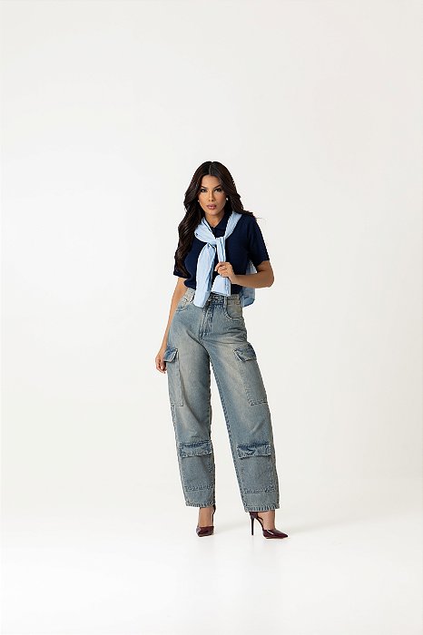 CALÇA CARGO NEW