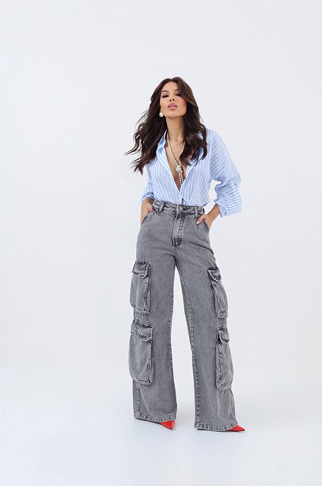 CALÇA CARGO VINTAGE