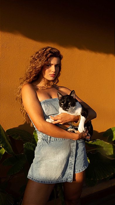 SHORT SAIA ASSIMÉTRICO