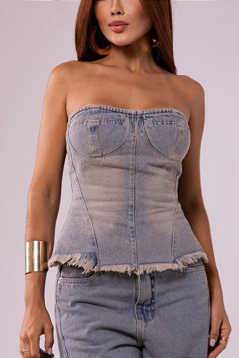 CORSET DENIM