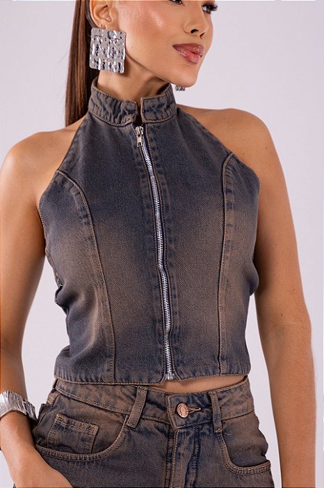 BLUSA ZÍPER