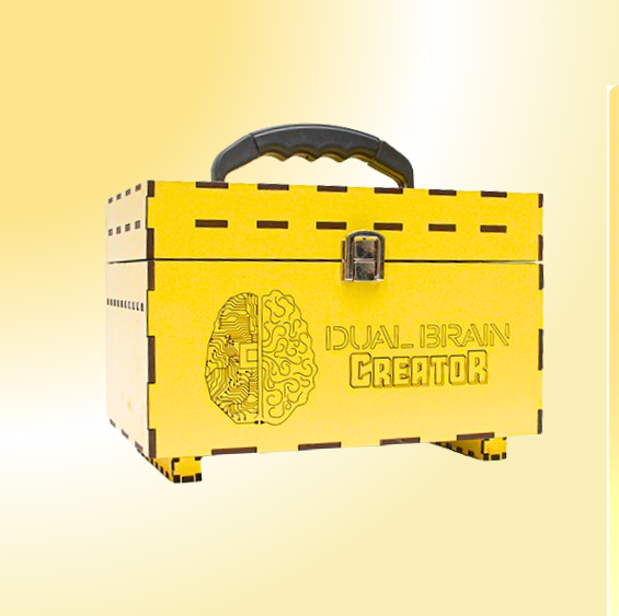 Kit DualBrain Creator - Kit Maker - kit de robótica educacional