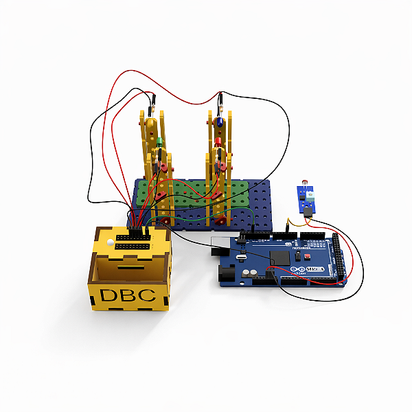 Kit Educacional DualBrain - Peças Coringas + Eletrônicos