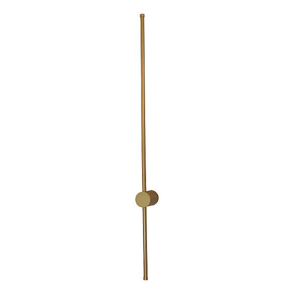 Luminaria Arandela Lumier Solar 10w 3000k 100cm Dourado