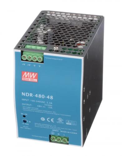 NDR-480-48 FONTE CHAV IND DIN 48V 10A