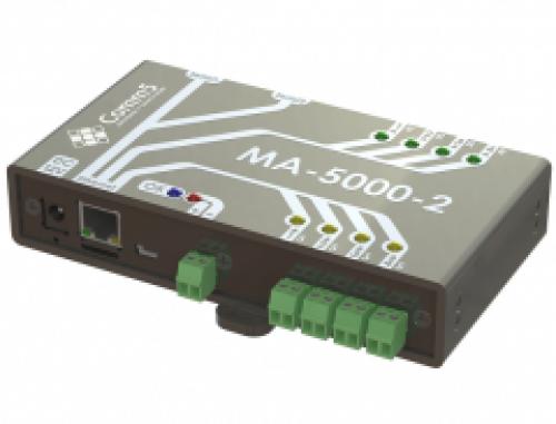 MA-5000-2 Módulo I/O TCP/IP 10/100 c/ 4 Saídas, 4 Entradas e 2 Portas Seriais RS232 (TX/RX)