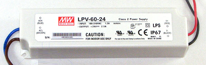 LPV-60-24 DRIVER P/ LED 24V 60W IP67