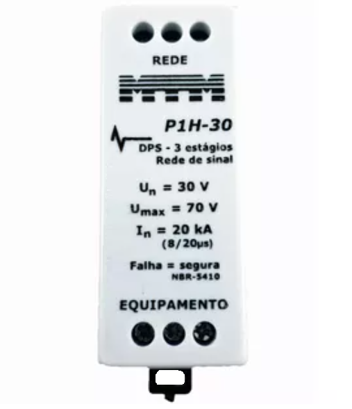 P1H-30AI PROTET HIBRIDO 20KA REDE INCENDIO 30V