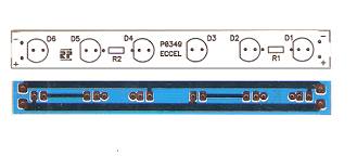 P0349 PCI PARA BARRA DE 6 LEDS