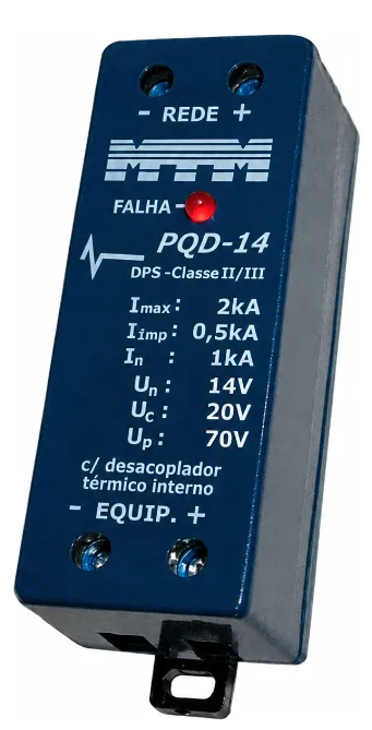 PQD-14 PROTETOR PARA CORRENTE CONTINUA 12V-14V