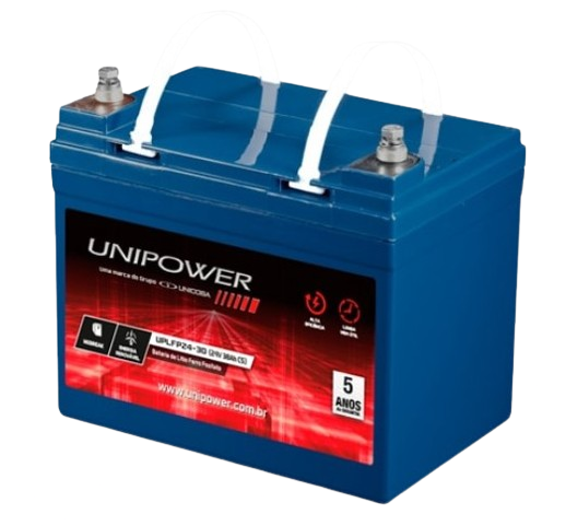 UPLFP24-30 Bateria de Lítio 24V 30Ah