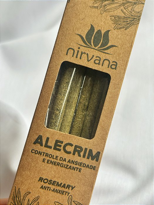 Incenso Nirvana Natural Premium - Alecrim