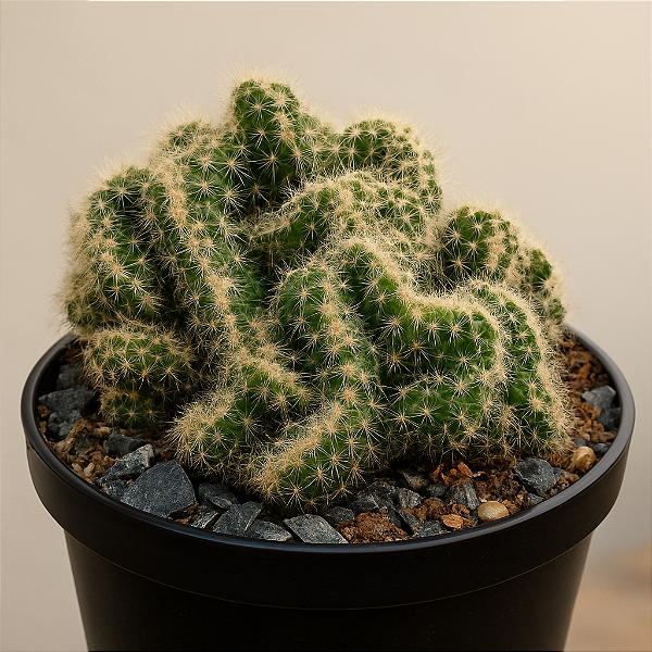 Cacto Mammillaria Cristata Cérebro
