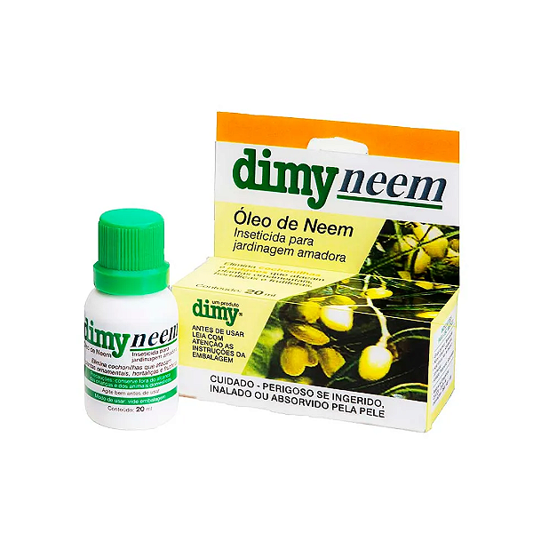 Óleo de Neem Dimy 20 ml – Controle Natural de Pragas & Proteção de Plantas