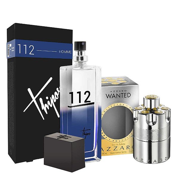 112 - Inspirado em Azzaro Wanted - 55ml