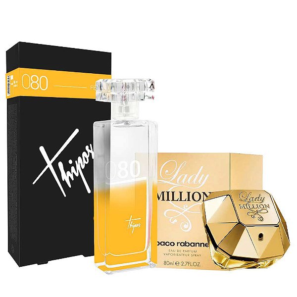 080- Inspirado em lady Million  - 55ml