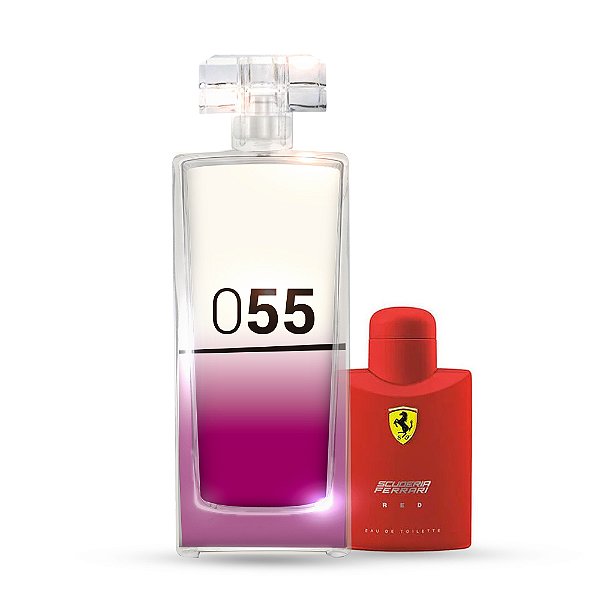 055 - Inspirado em Ferrari Red - Classic Plus 055 - 100ml