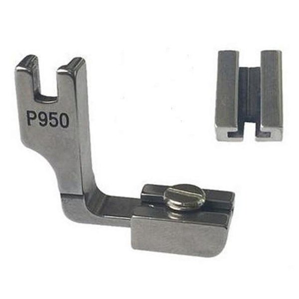 calcador de franzir regulavel liso para reta industrial p950