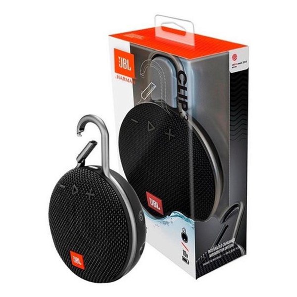 ALTO FALANTE CAIXA DE SOM JBL CLIP 3 PROVA D'AGUA - ORIGINAL