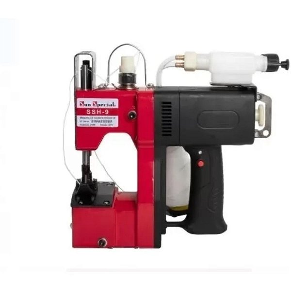 maquina de costura boca de saco sacaria rafia ssh-9 220v