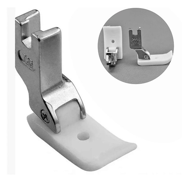 Calcador Reta Vivo Teflon Canaleta T35 1/4 Direito T69RH.1/4