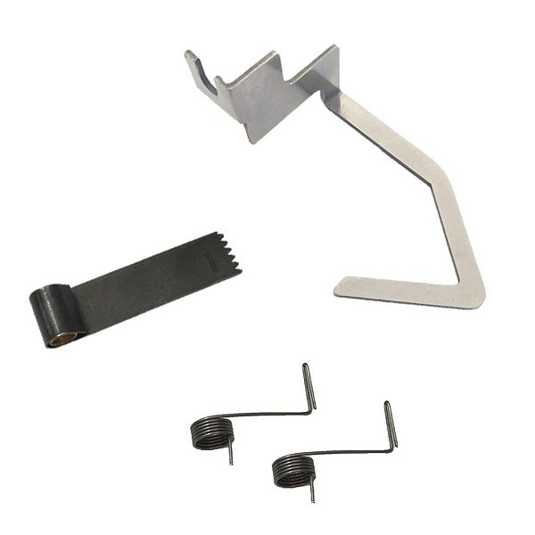 Guia Auxiliar Triangular + Molas + Lâmina Máq. Tapete Frufru