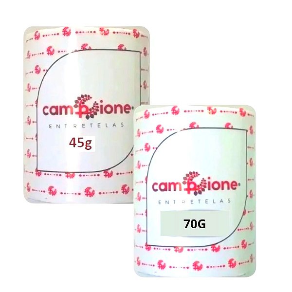 Kit Entretela De Bordado Campione Rasgo Facil 70g e 45g