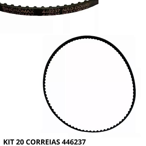 Kit 20 Correias De Transmissão Domestica Singer 446237