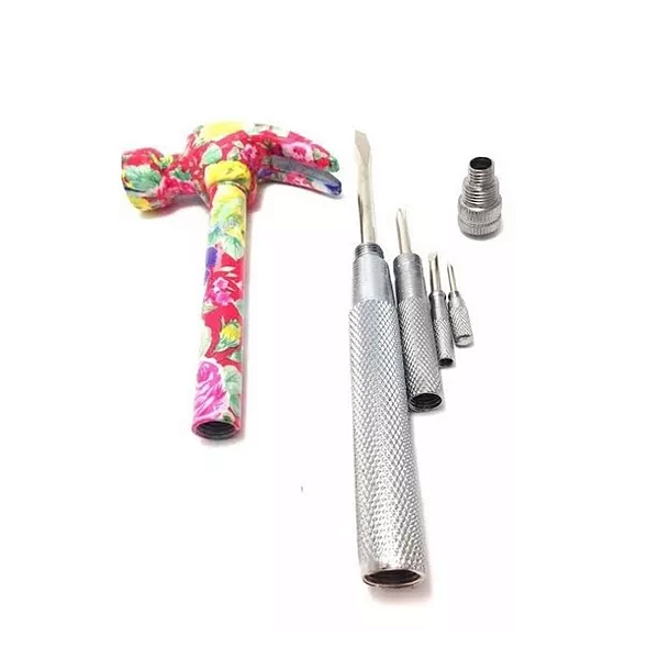 Martelo Para Artesanato E Patchwork Com Chaves 5x1 Floral