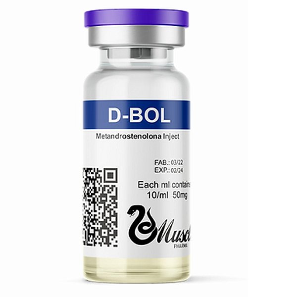 D-BOL (Dianabol) - 10 ml - Muscle Pharma Original - O Rei dos Termogênicos-  Suplementos Alimentares Importados