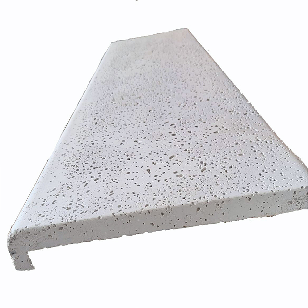 Borda Atérmica Boleada com Beiral 100x27,5x25x2,5cm Havaí Areia de Quartzo