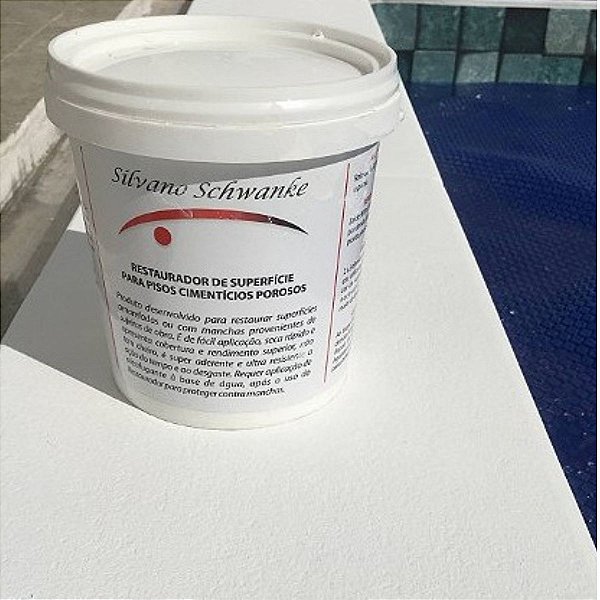 Restaurador Cimentício Silvano Schwanke 900ml Areia de Quartzo