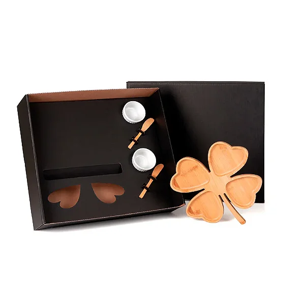 Kit Petisco Bambu / Porcelana