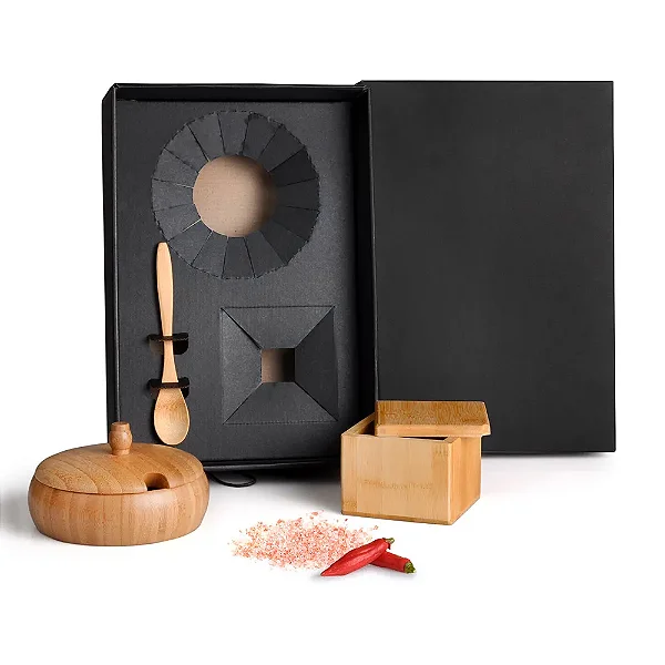 Kit Farinheira e Saleiro Bambu