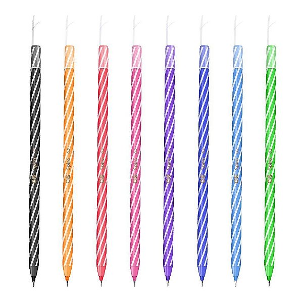 Caneta Esferográfica Spiro 0.7mm Cores - Cis